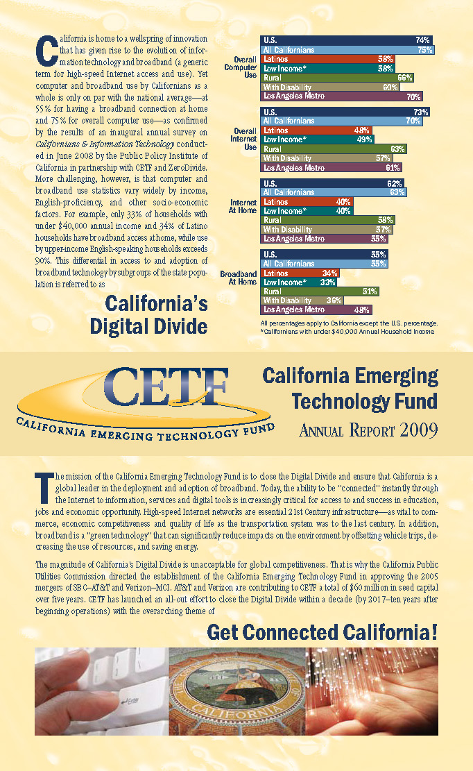 CETF Annual Report 2009